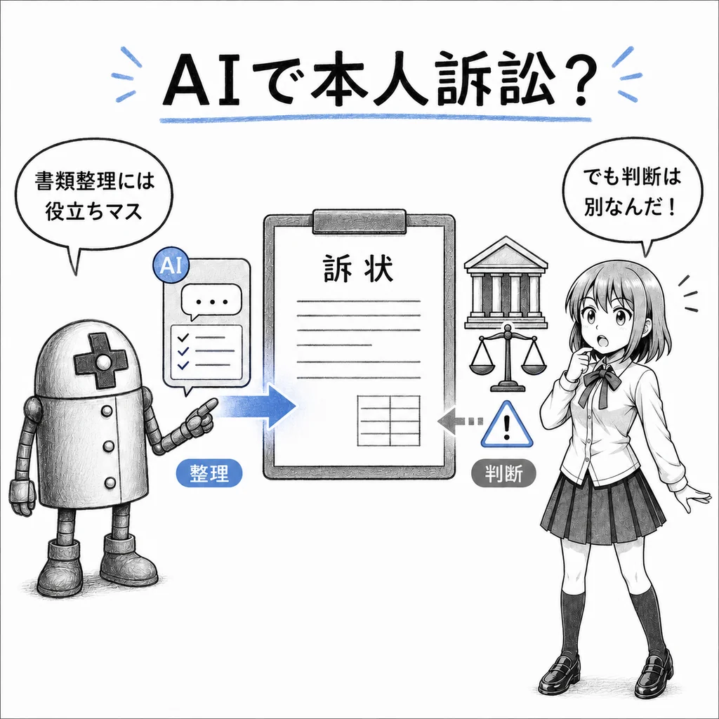 生成AIで本人訴訟は現実的？「冷麺訴訟」から見る、できることと限界