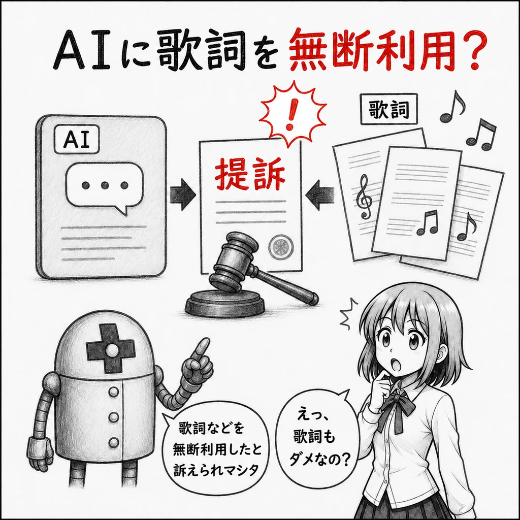 ソニー・ワーナー系など音楽出版社35社がAnthropicを提訴　Claude開発で数万曲の歌詞などを無断利用と主張