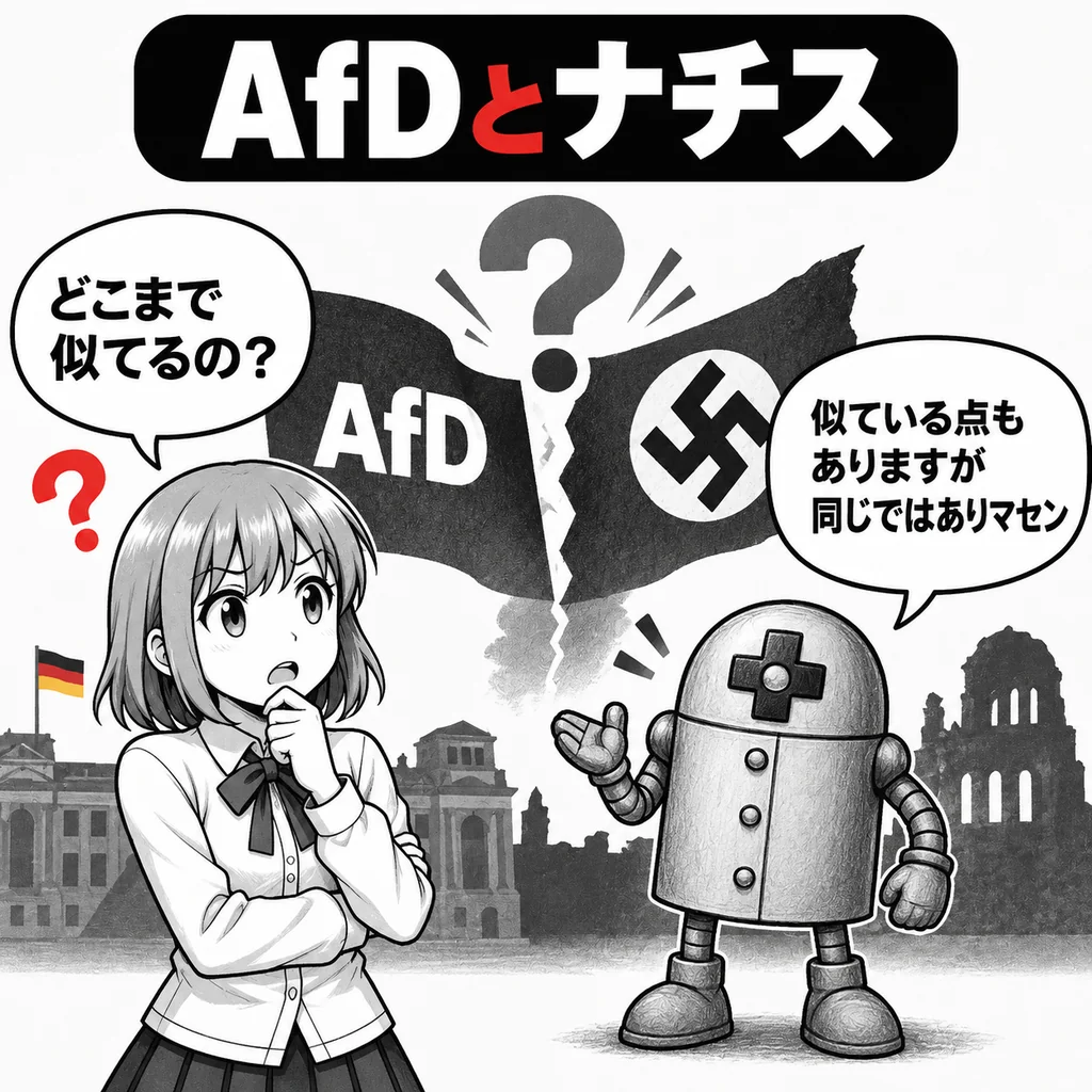 AfDはどこまでナチスに近い? 思想と政策を比較