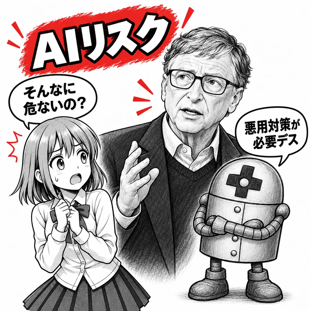 AIで「10億人死亡」も ビル・ゲイツ氏が規制訴え 何を恐れているのか