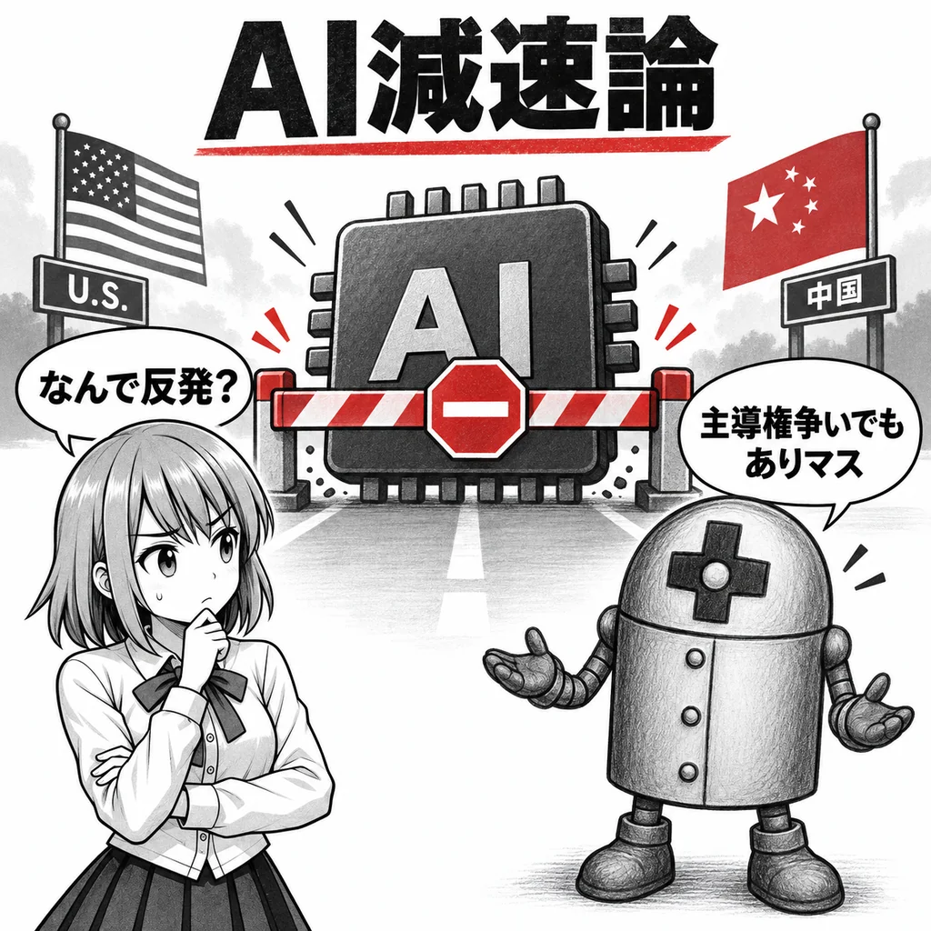 中国はなぜAI「減速論」に反発？　背景にある米国との主導権争い