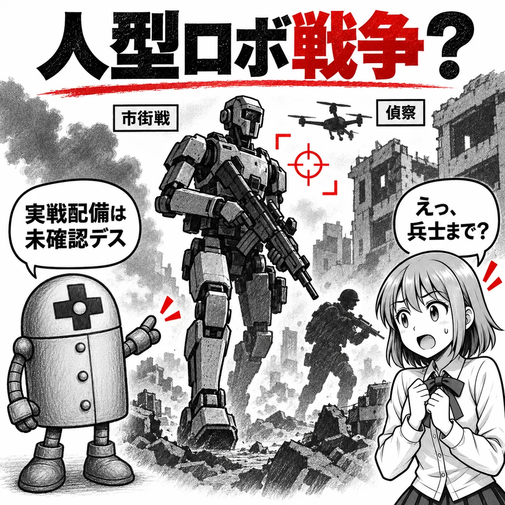 中国、人型ロボットを「戦闘員」にする研究を加速 戦争はどこまで無人化する?