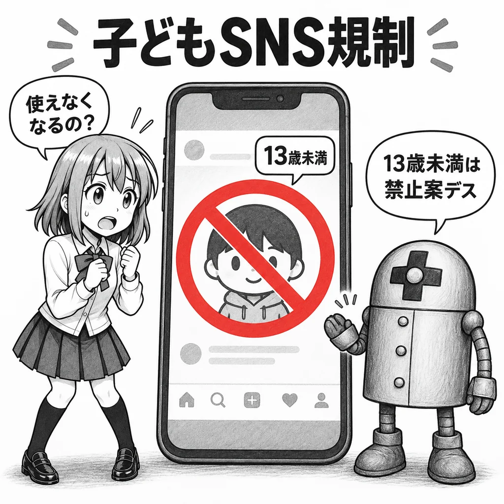 13歳未満はSNS禁止へ? EUが子どものネット利用を規制、AIチャットボットやゲームも対象