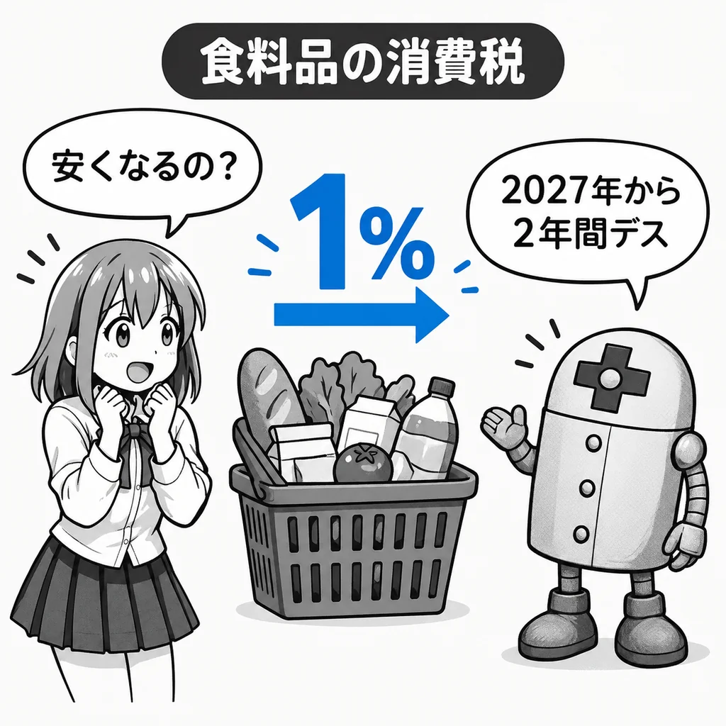 食料品の消費税が8%→1%へ 家計は本当に楽になる?「年間5兆円」の財源まで検証
