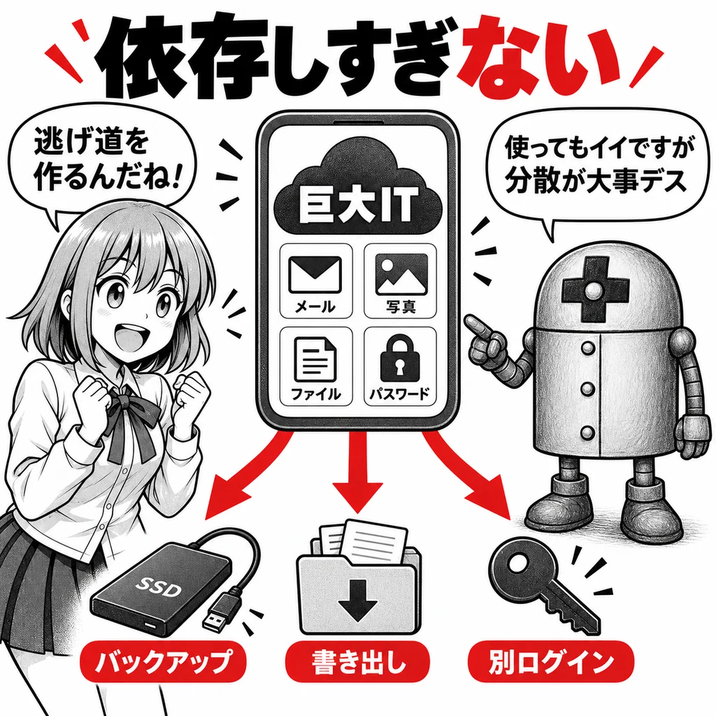 GoogleもAppleも捨てなくていい 巨大IT企業に依存しすぎないための7つの方法