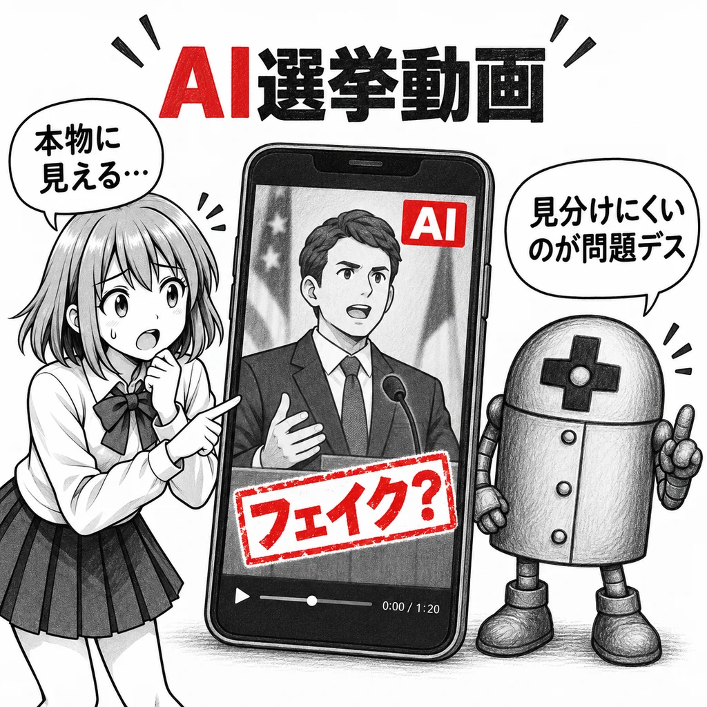 米民主党タラリコ氏のAIフェイク動画、「ジョークなら合法」は本当？