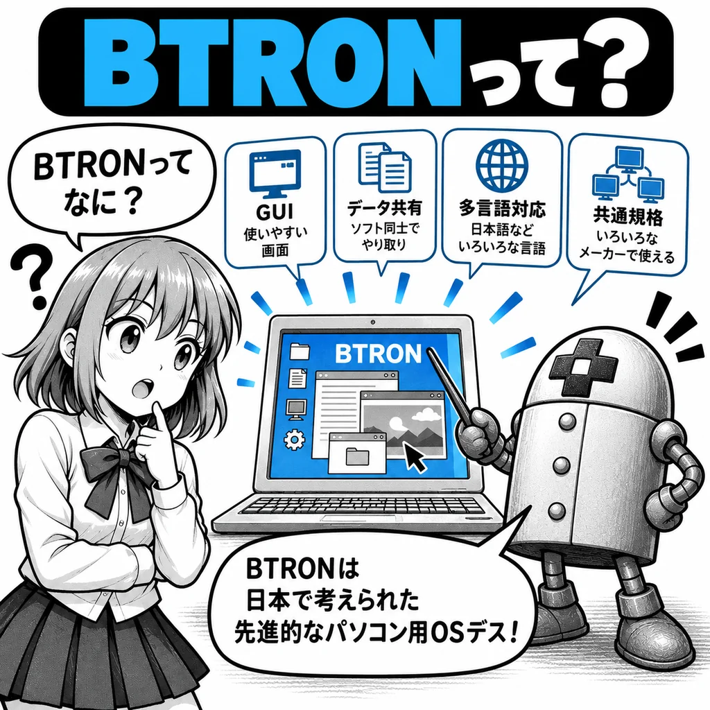日本はなぜ「共通OS」を育てられなかった? BTRONで見えた官民の“それぞれ正しい判断”