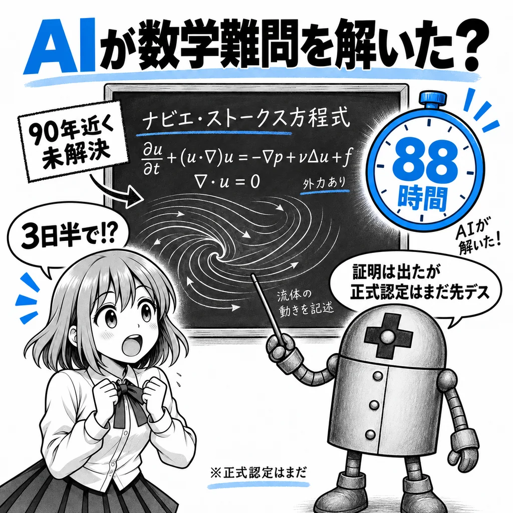 OpenAI、90年近く未解決の数学難問を88時間で「解決」　ただし正式認定はこれから