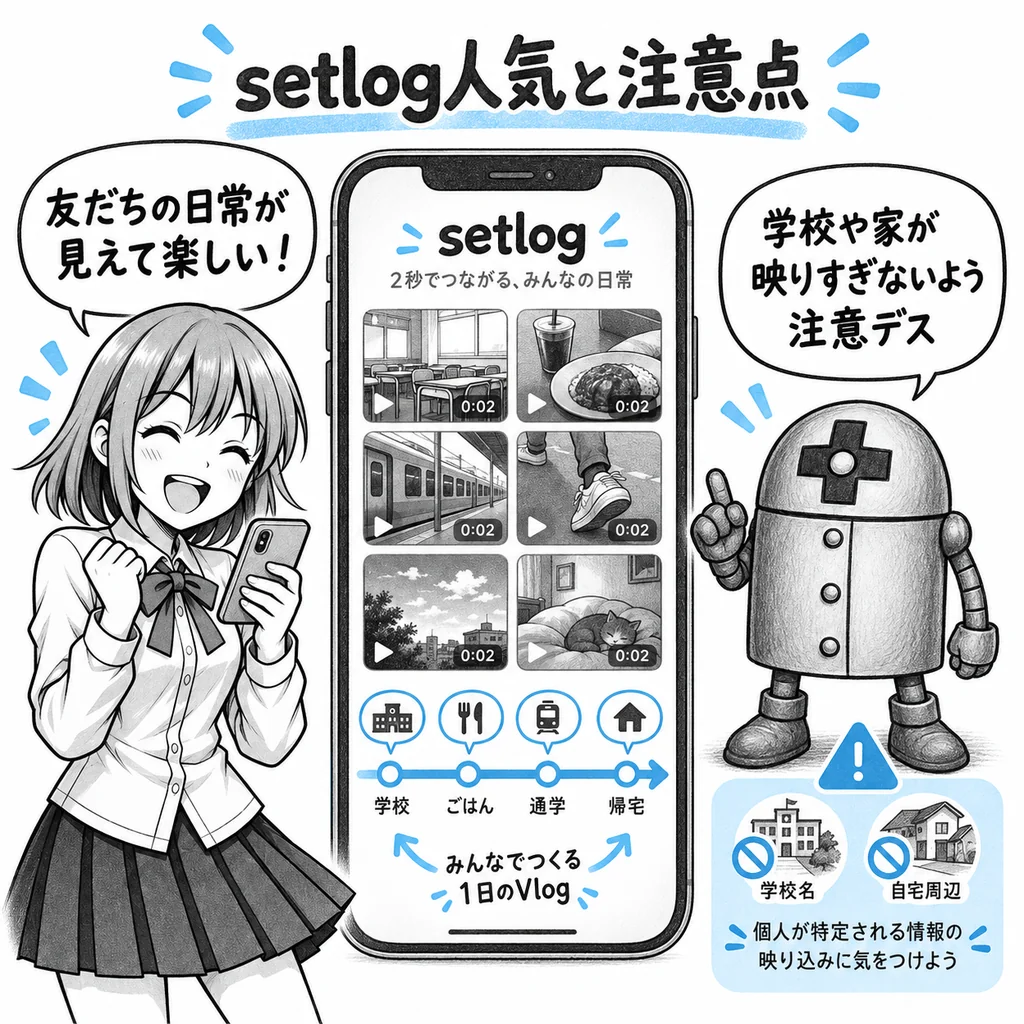 若者に「setlog」が流行 なぜ人気?使う前に知っておきたい注意点