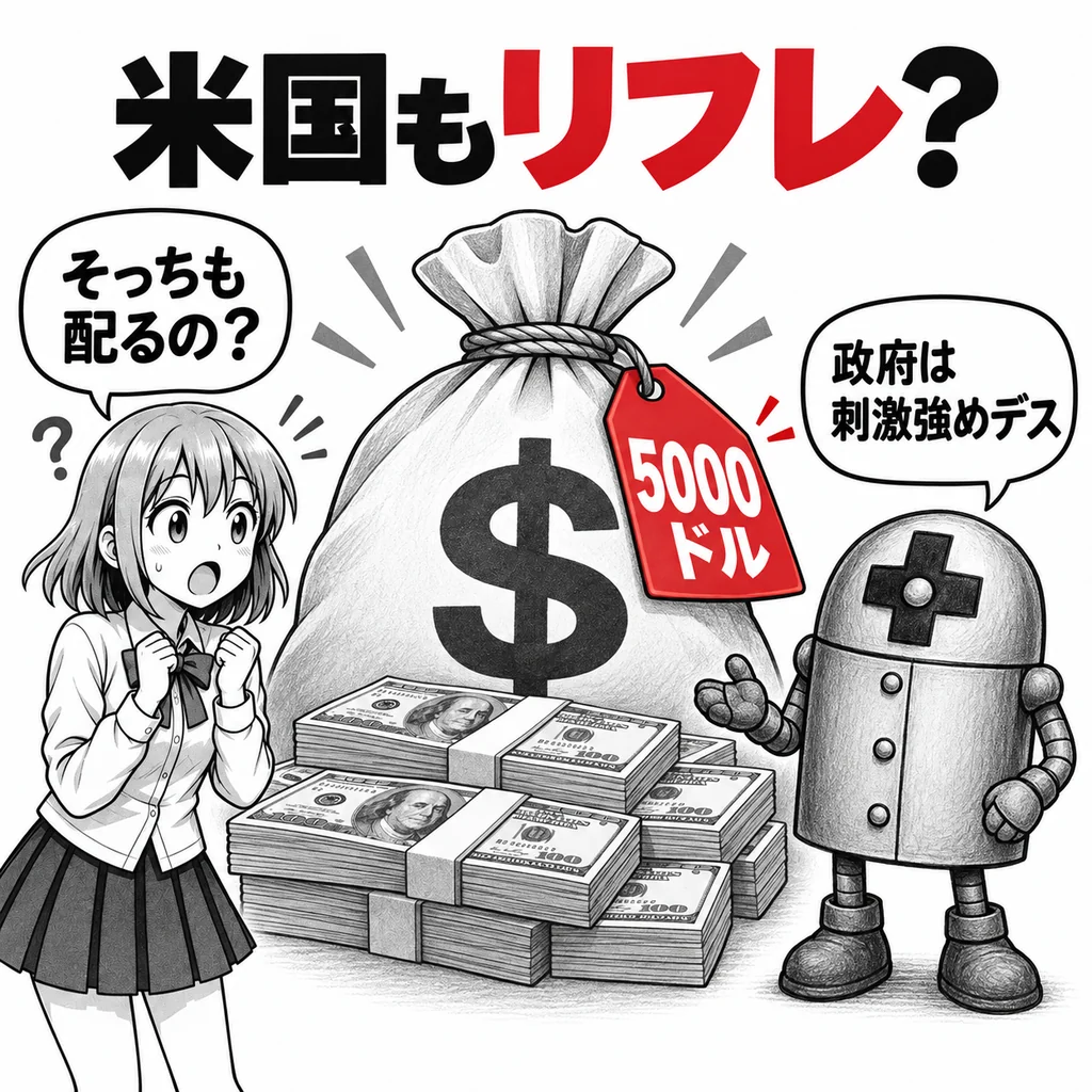 日本に「リフレをやめろ」と言う米国、トランプ政権の方がリフレ的？ 5000ドル給付と大型減税を検証
