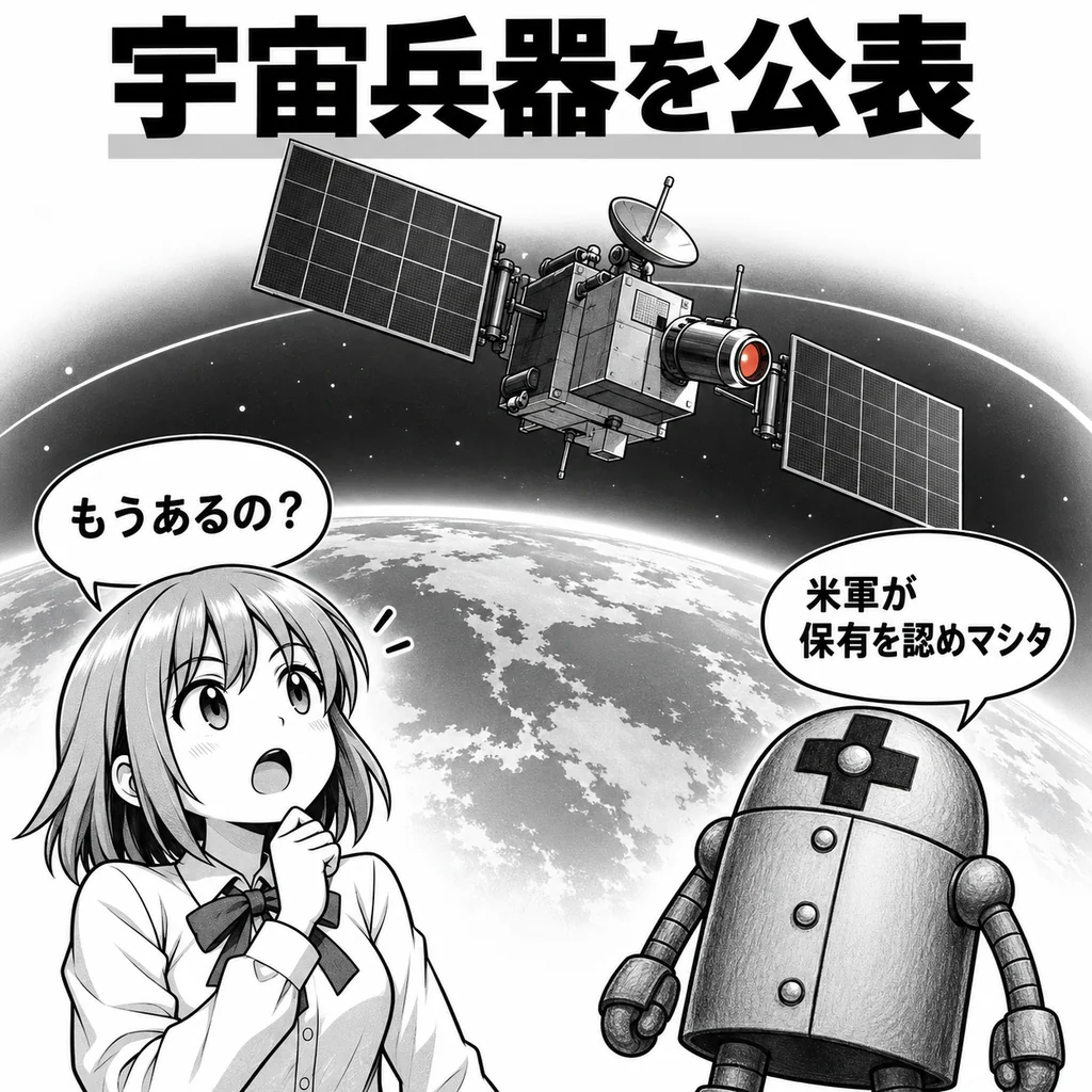 米宇宙軍、軌道上の「宇宙統制兵器」保有を初めて明言　何を配備したかは非公開