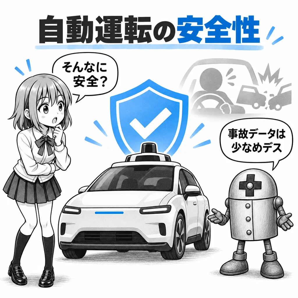 「自動運転は人間より10倍安全?」Waymoの事故データが再注目、保険の仕組みまで変わる可能性