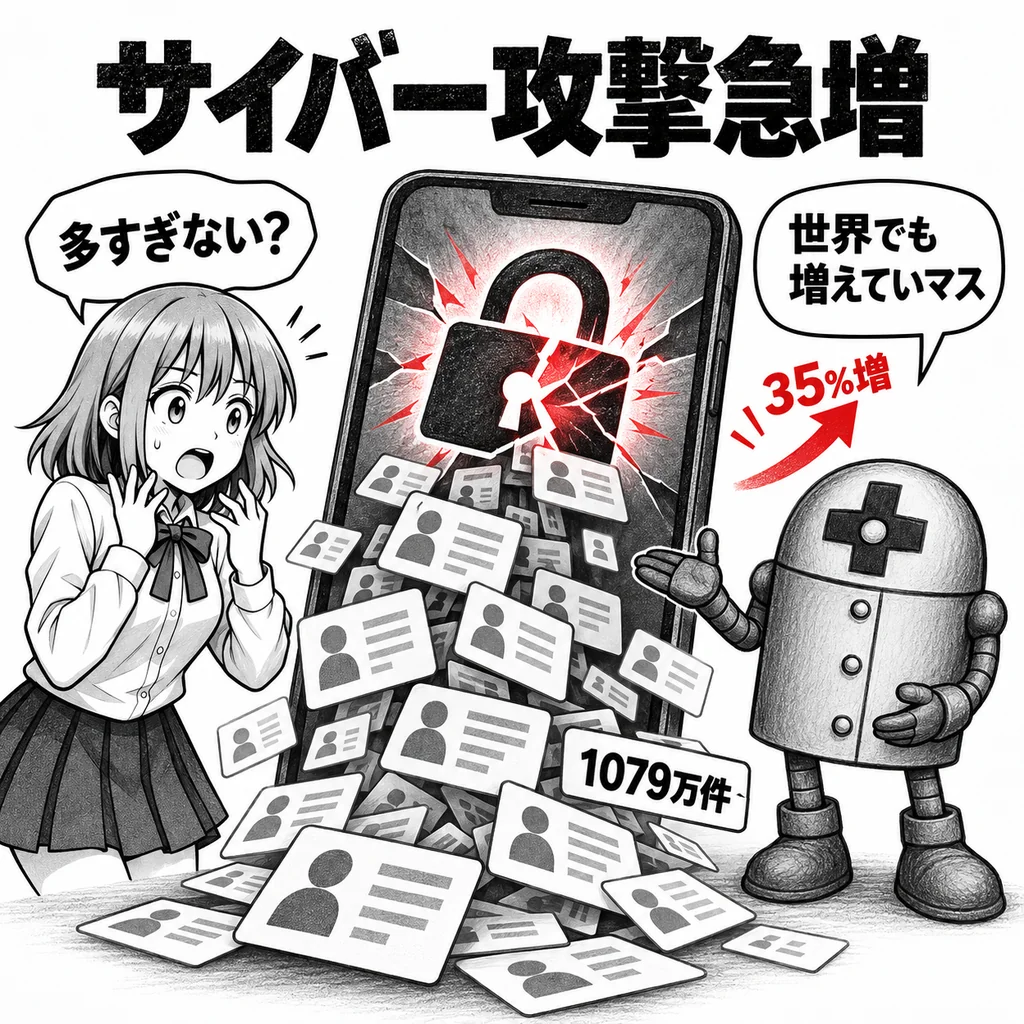 日本企業、サイバー攻撃されすぎでは？　焼肉きんぐ1079万件流出、世界と比べると何が起きている？