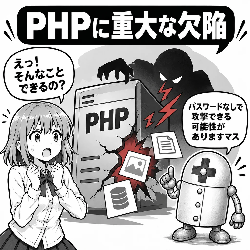 PHPに重大な欠陥が発覚！ WordPressも危険？ そもそもPHPとは何なのか？