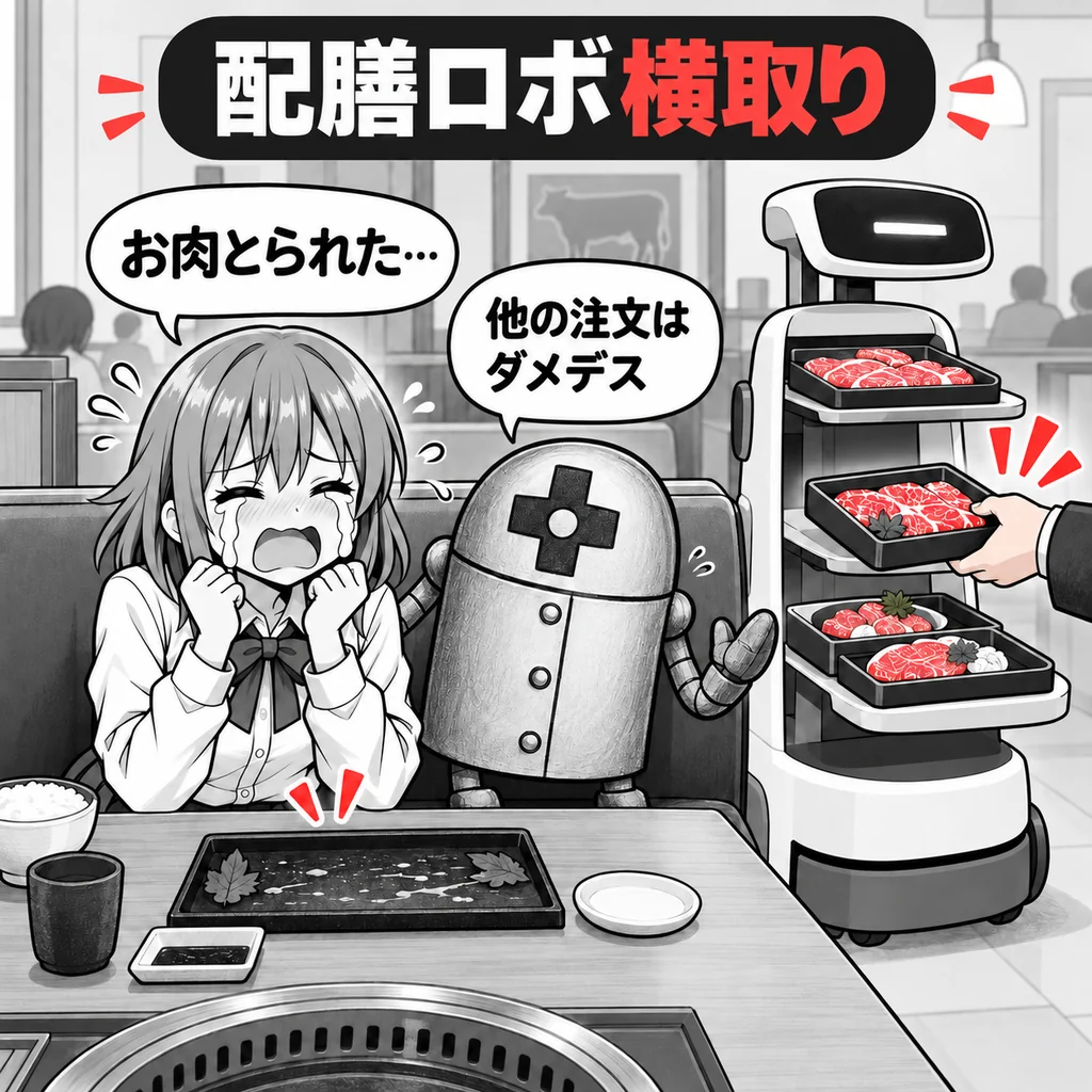 しゃぶ葉で“高い肉の横取り”問題が再燃　なぜ配膳ロボから他人の注文を取れてしまう？