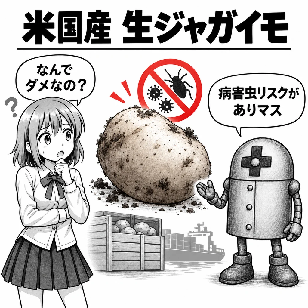 米国産「生ジャガイモ」輸入解禁を前倒しか　ポテチ用はOKなのに、スーパー販売はなぜダメ？