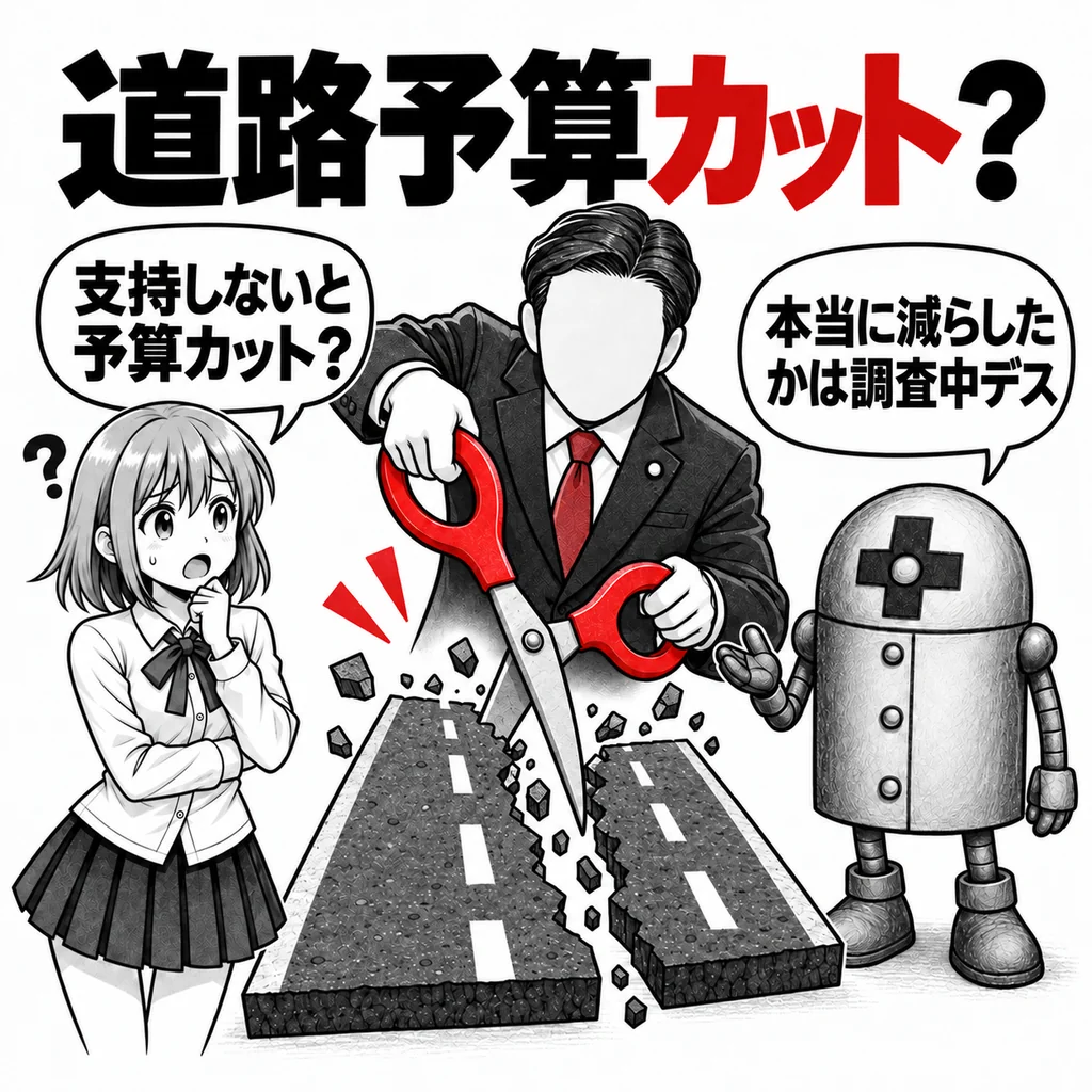 簗農水相「道路予算を大幅カットした」音声が拡散 国会議員は自治体の予算を減らせるのか?